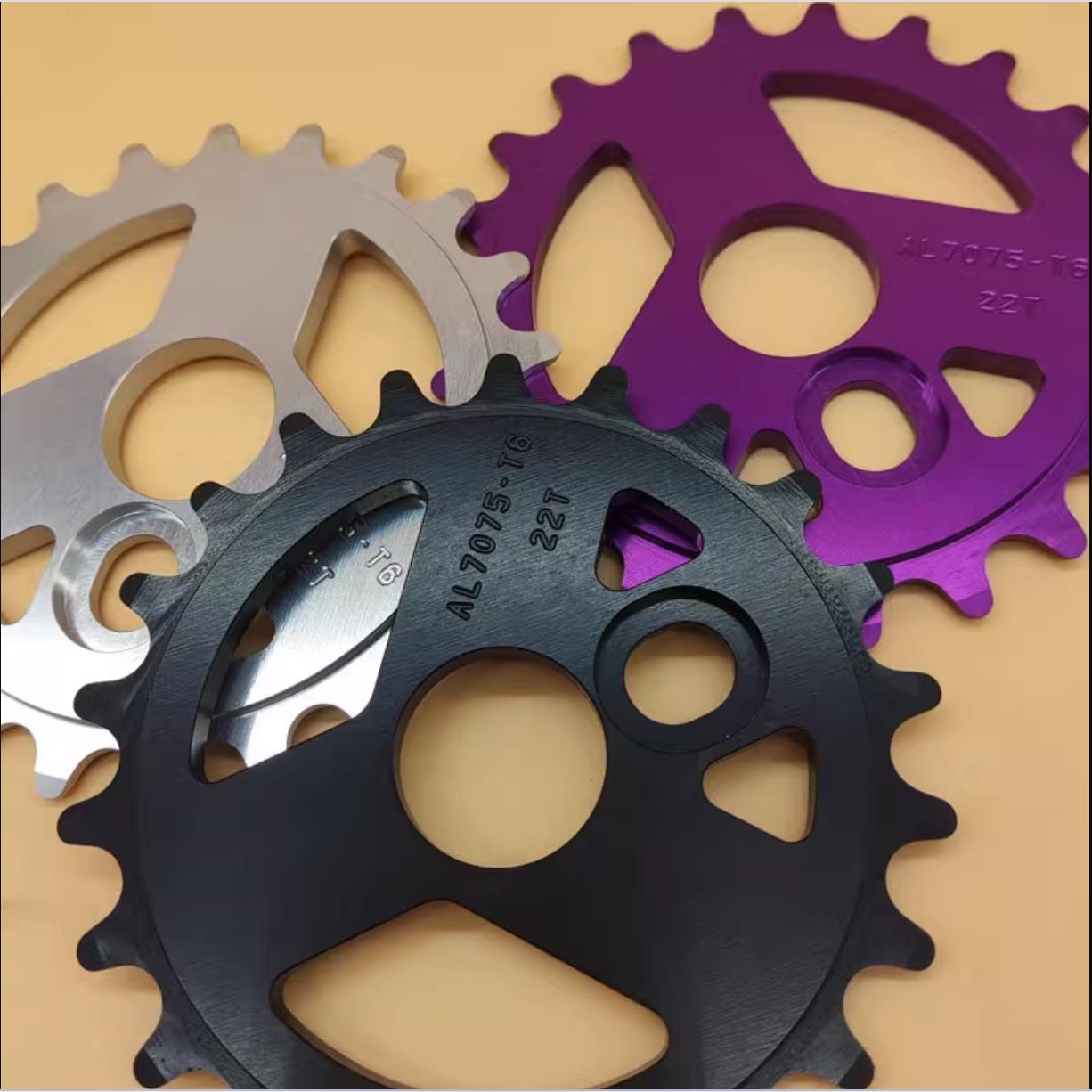 Sprocket - BMX Tandwiel 18T 22T Kettingblad Aluminium