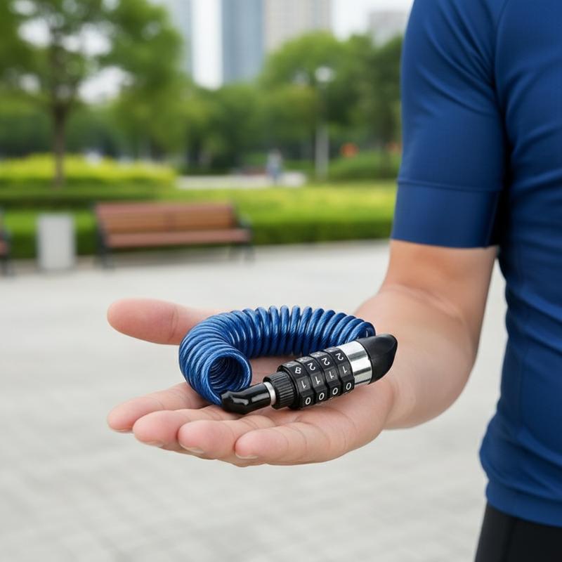 Bicycle Chain - Nieuwe motorfiets- en fiets-antidiefstalketting met 4-cijferig