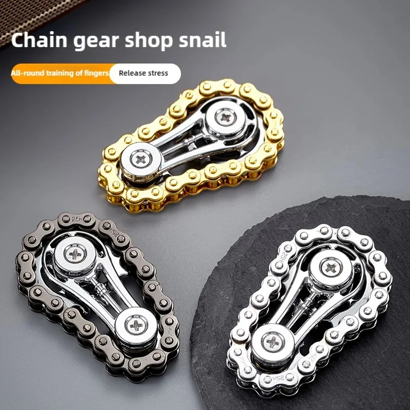 Chain Sprocket Set - Tandwielen Vliegwiel Vingertop Gyro Fidget Spinner