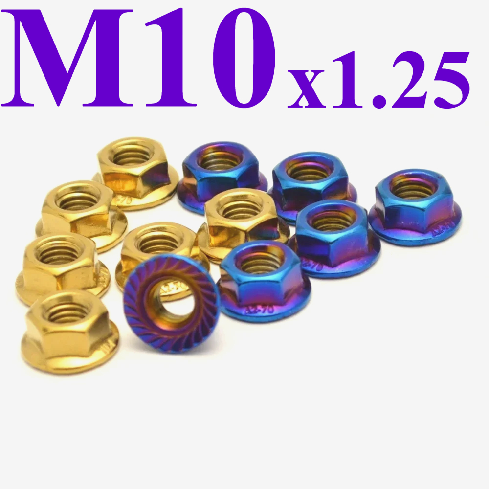 6 Stuks M10x1.25 Achtertandwie - Sprocket recensie en prijs