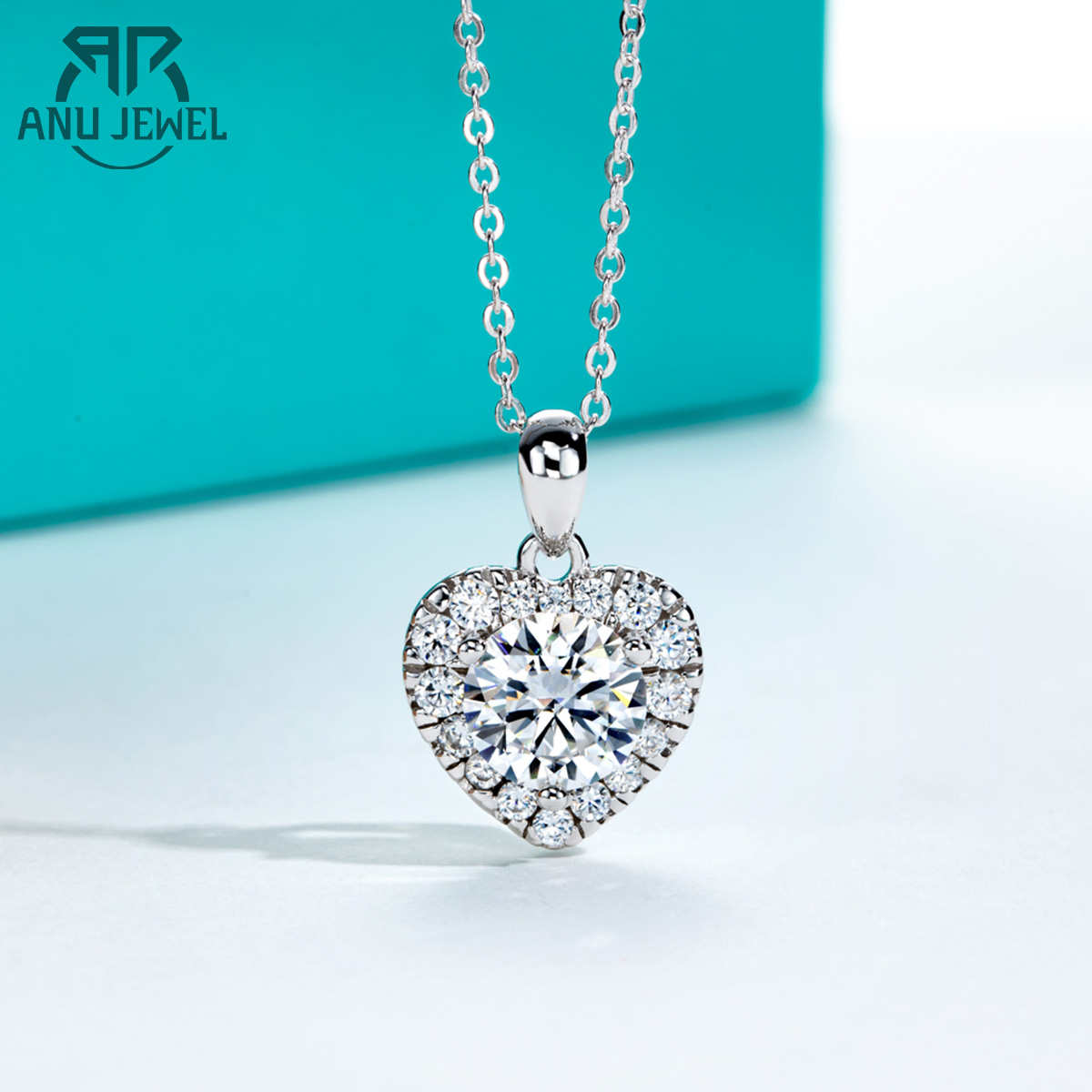 Anujewel 2ct D Kleur Moissanit - Ansi Chain recensie en prijs